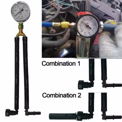 Appareil de mesure de la pression d'huile et de carburant avec connecteur rapide