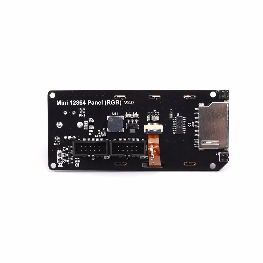 mini 12864 LCD ekranas