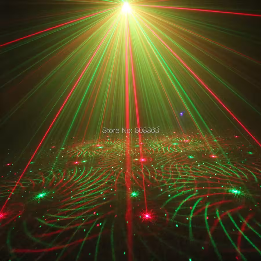luce laser da palcoscenico per discoteca