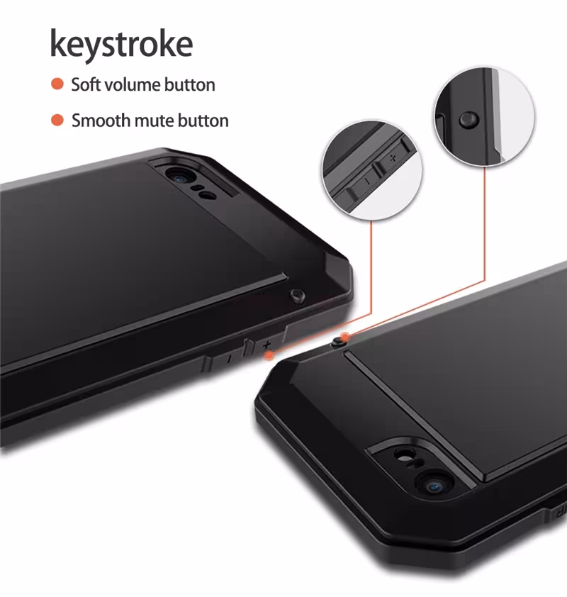 Caja metálica para iPhone