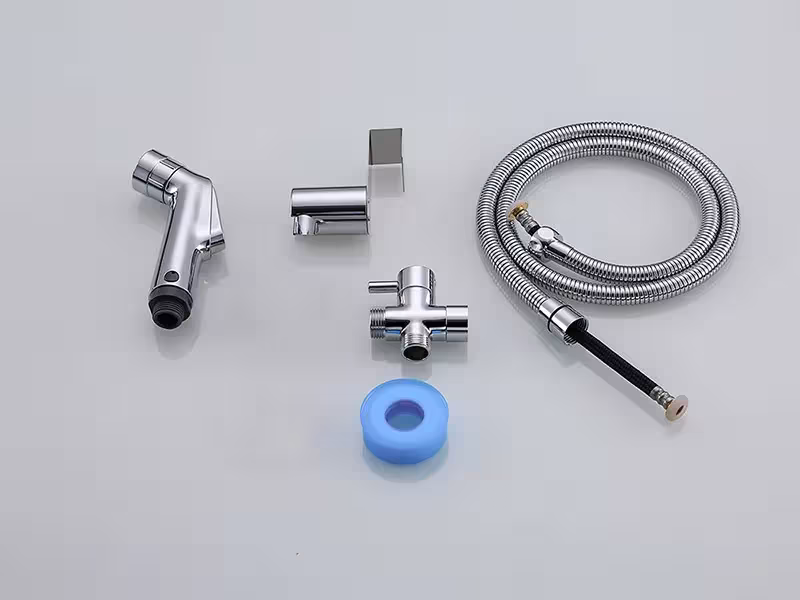 Tuyau flexible pour robinet de bidet.