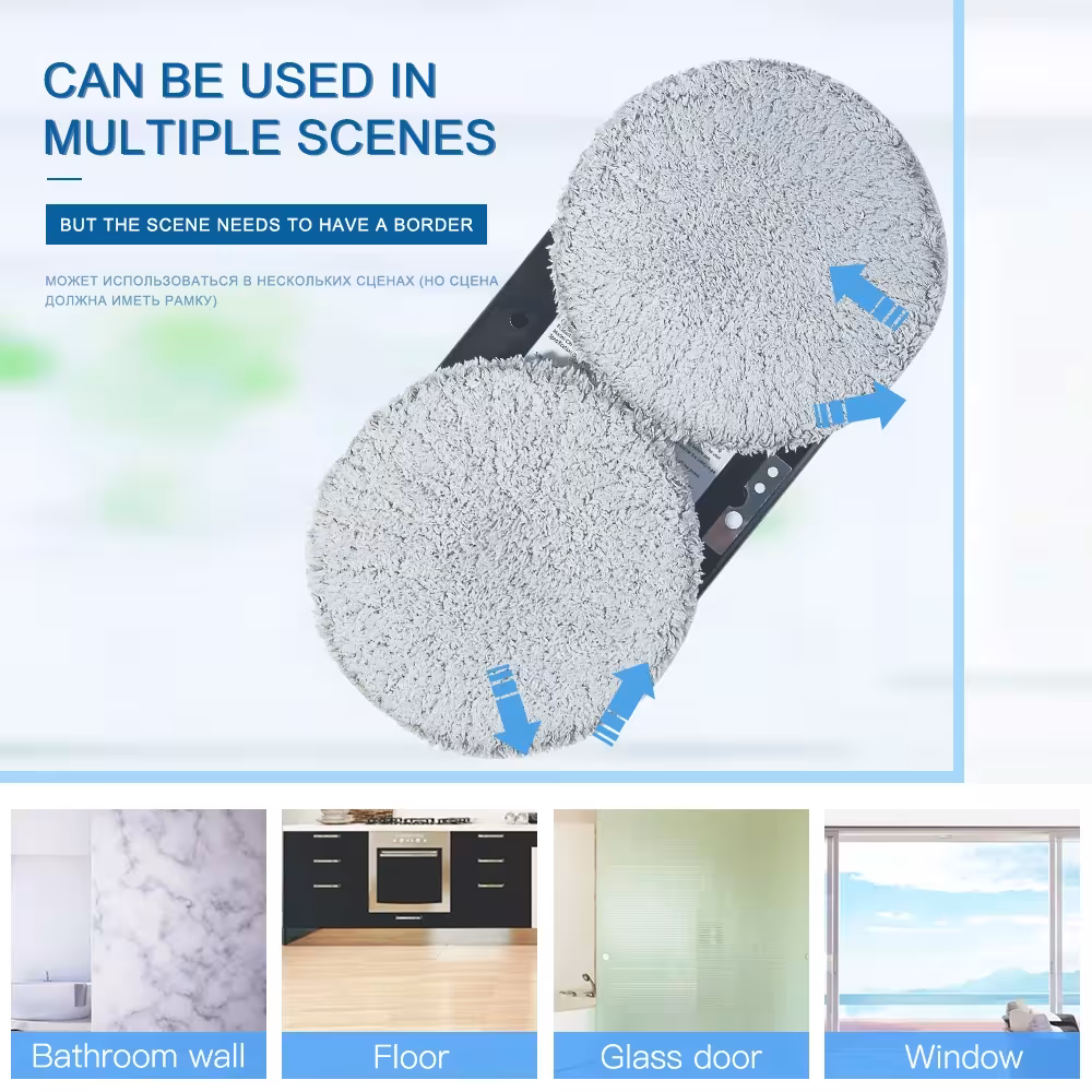 window cleaning robot with control