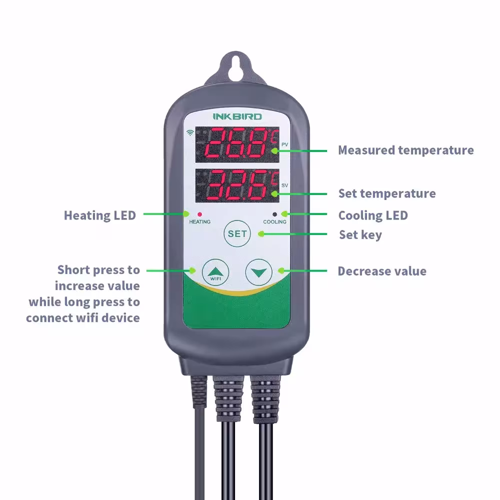control de temperatura WiFi