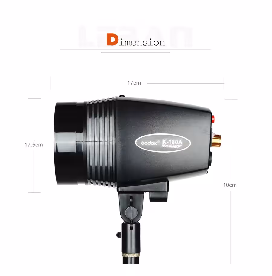 studio strobe 180W