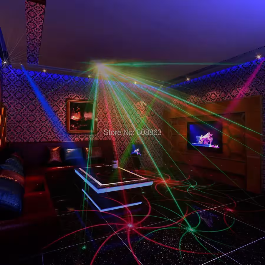 luce laser da palcoscenico per discoteca
