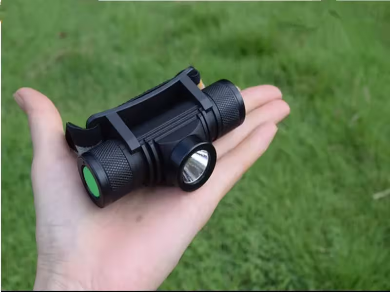 LED flashlight USB rechargeable