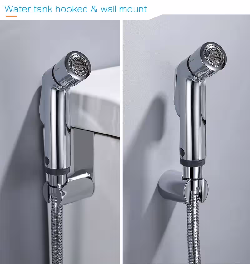 Tuyau flexible pour robinet de bidet.