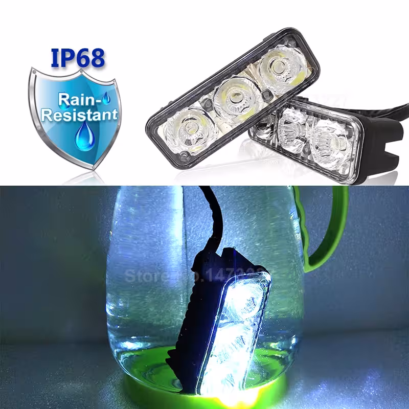 LED dienos žibintai automobiliui