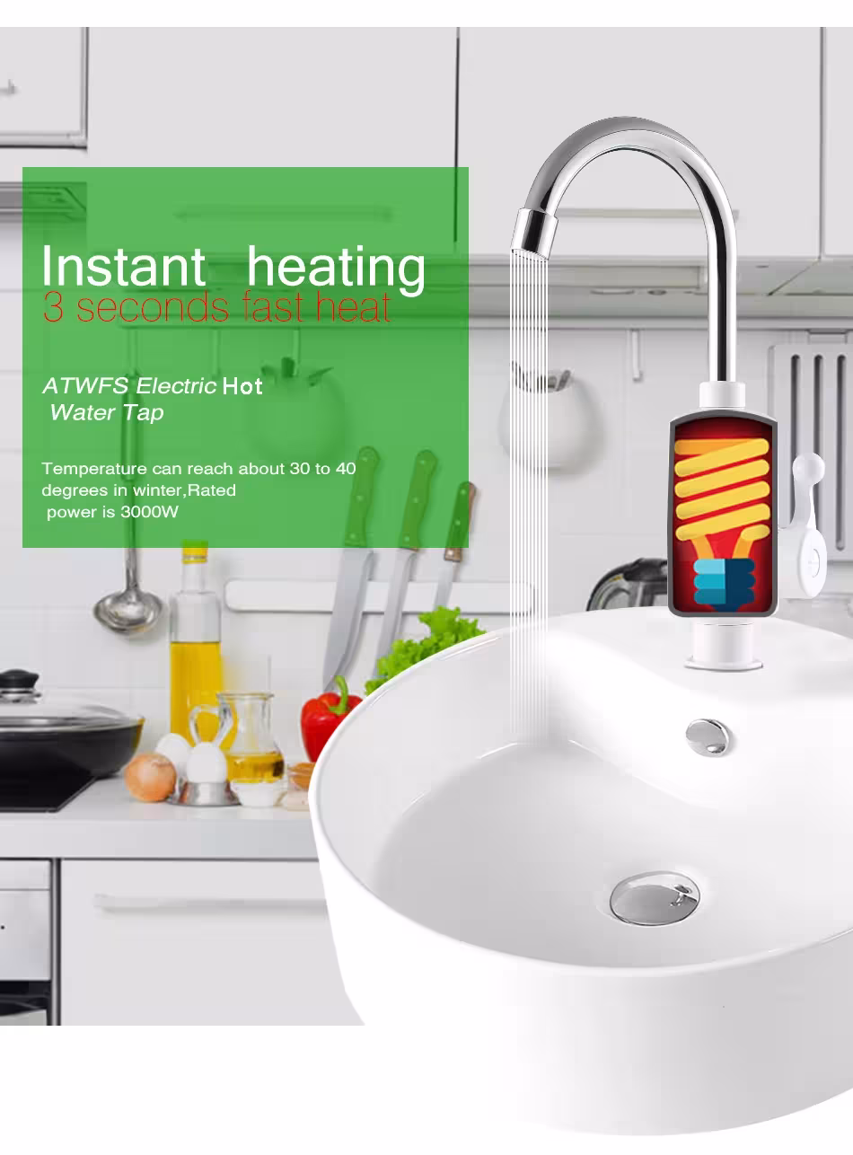 electric hot water tap heater