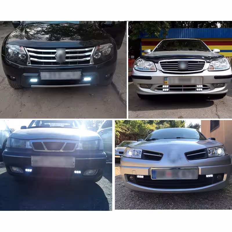 LED dienos žibintai automobiliui