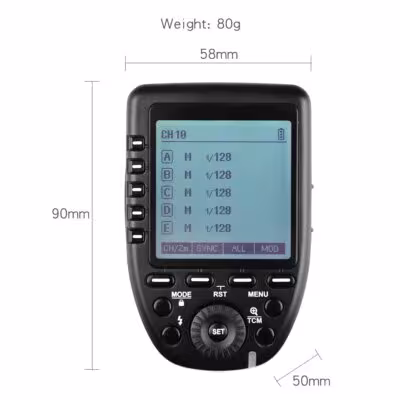 Godox Xpro Trigger Wireless Flash Device for Canon Nikon Sony Fuji Olympus Pentax