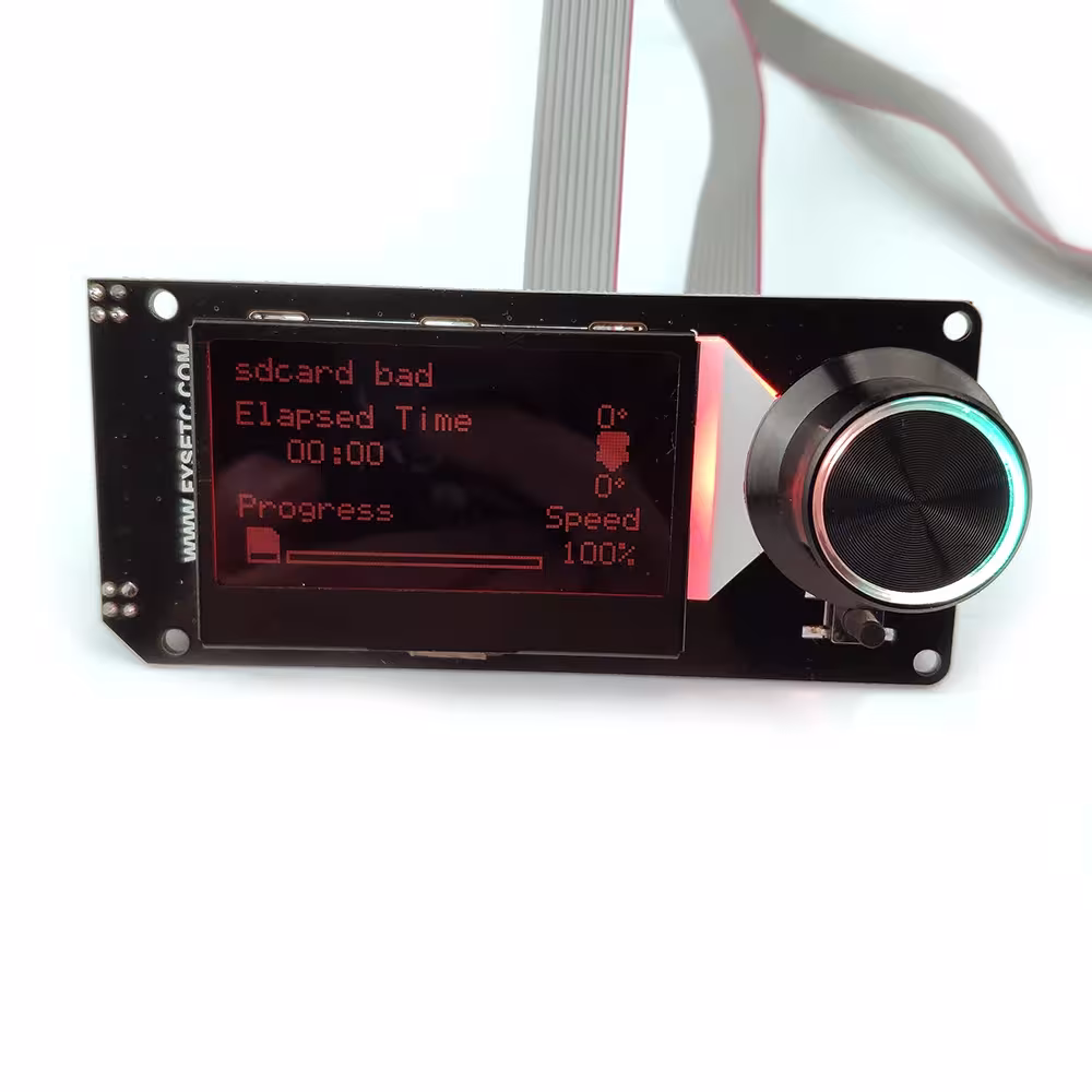 mini 12864 LCD ekranas