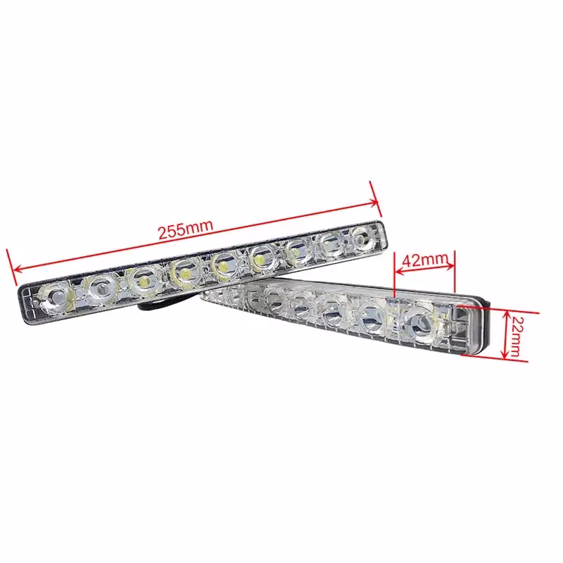 LED dienos žibintai automobiliui