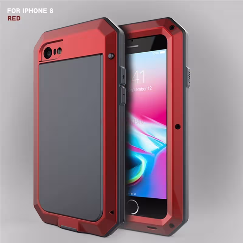 Caja metálica para iPhone