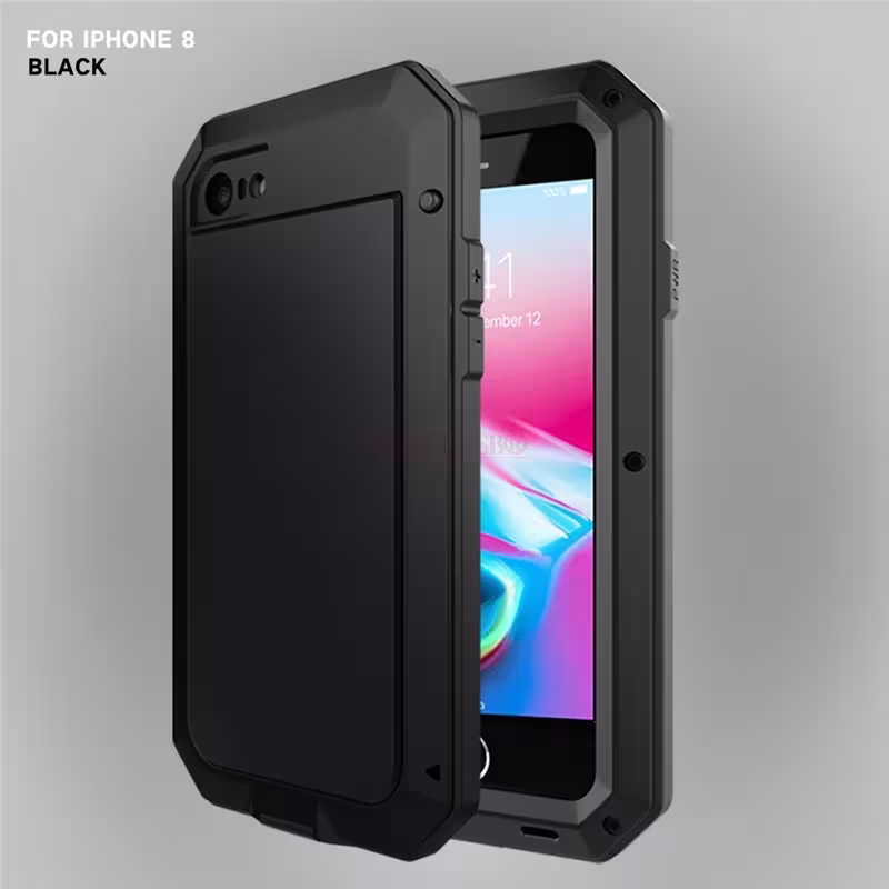 Caja metálica para iPhone