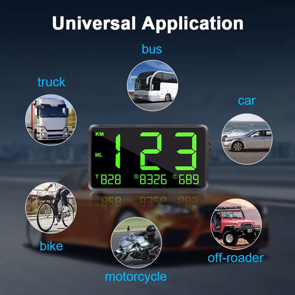 GPS greičio matuoklis automobiliui