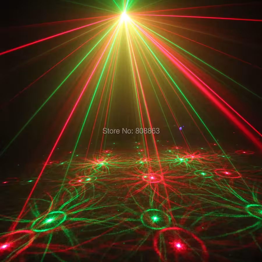 luce laser da palcoscenico per discoteca