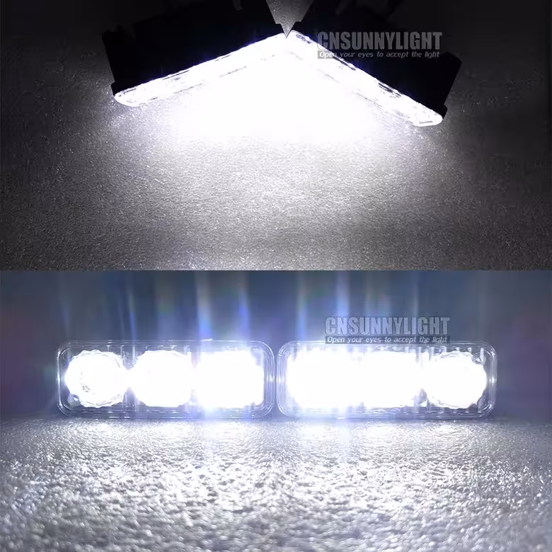 LED dienos žibintai automobiliui