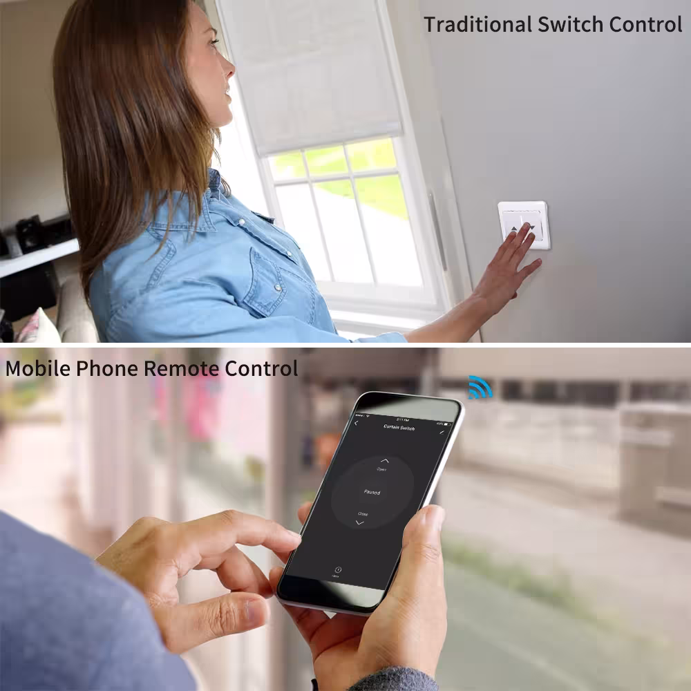 WiFi smart curtain module
