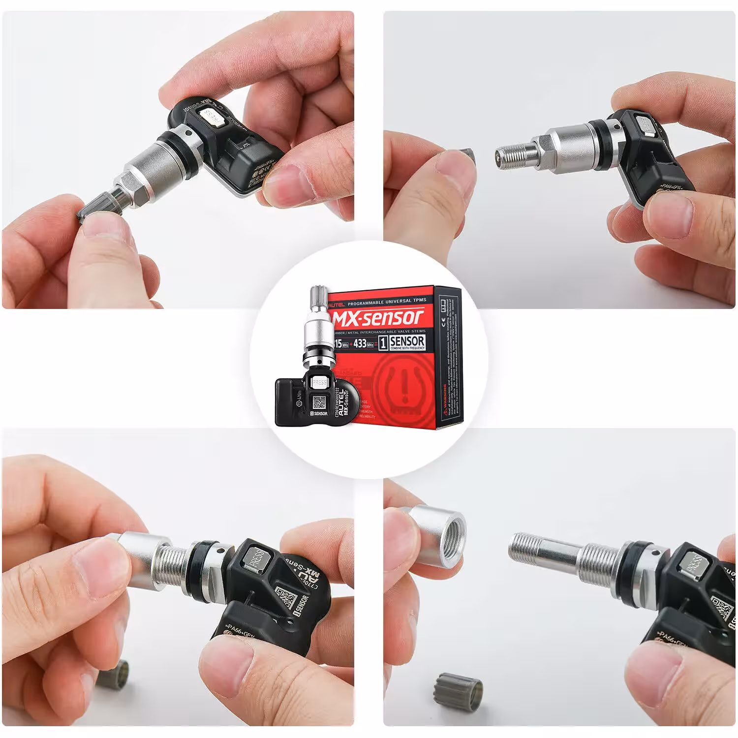 TPMS MX jutiklis padangų slėgiui