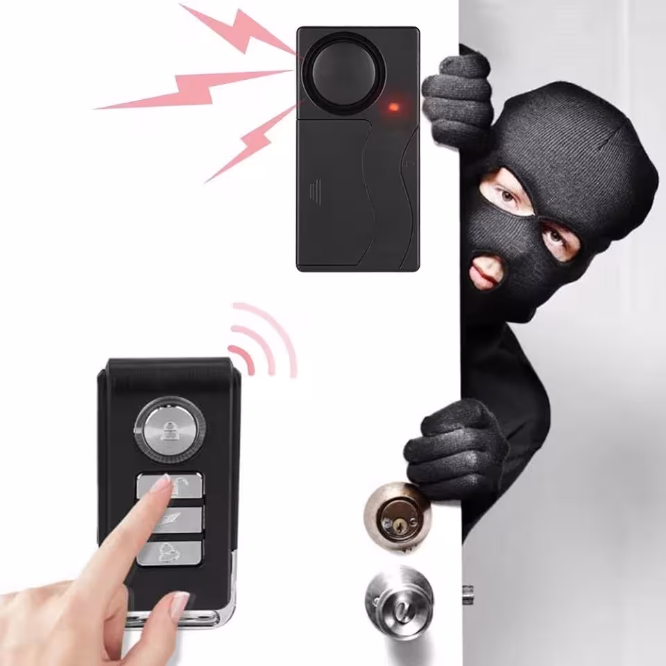 allarme antivibrazioni con telecomando