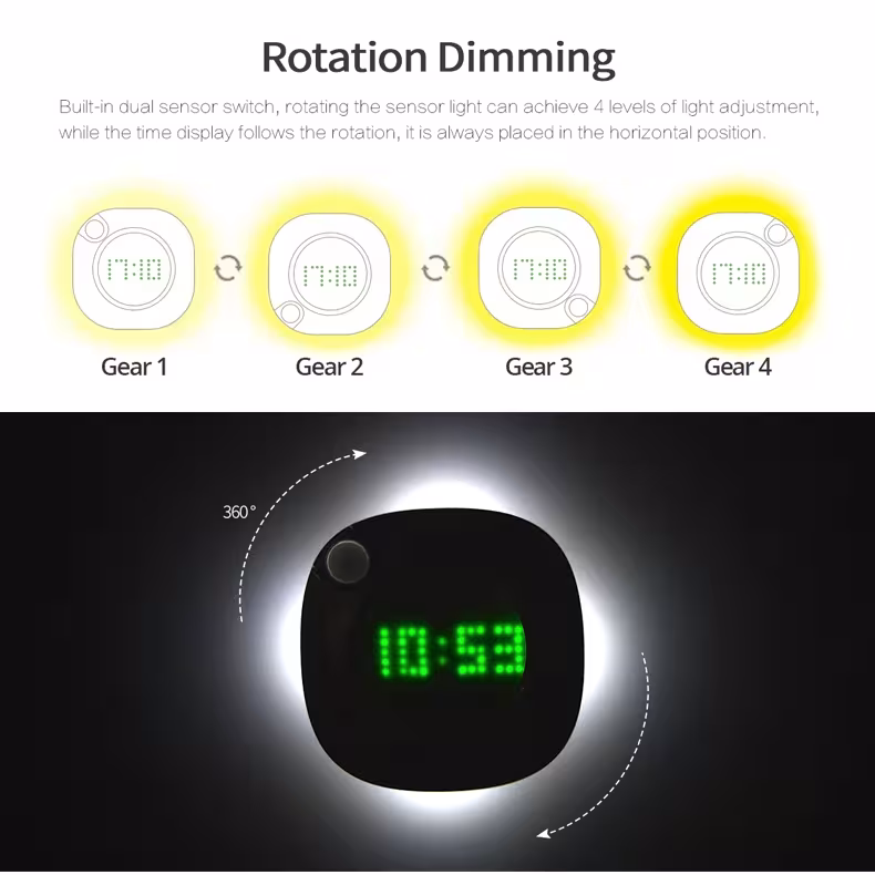 LED night clock