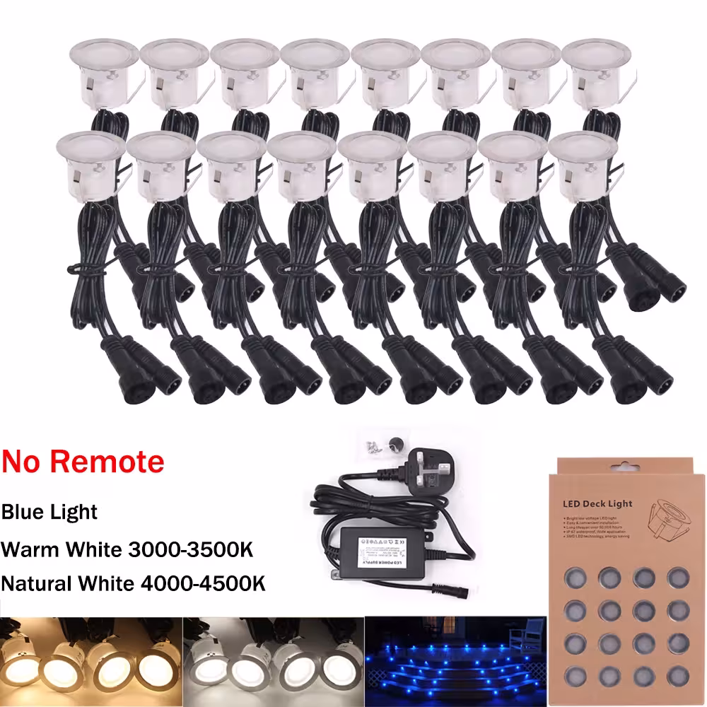 RGB LED žemės šviesos