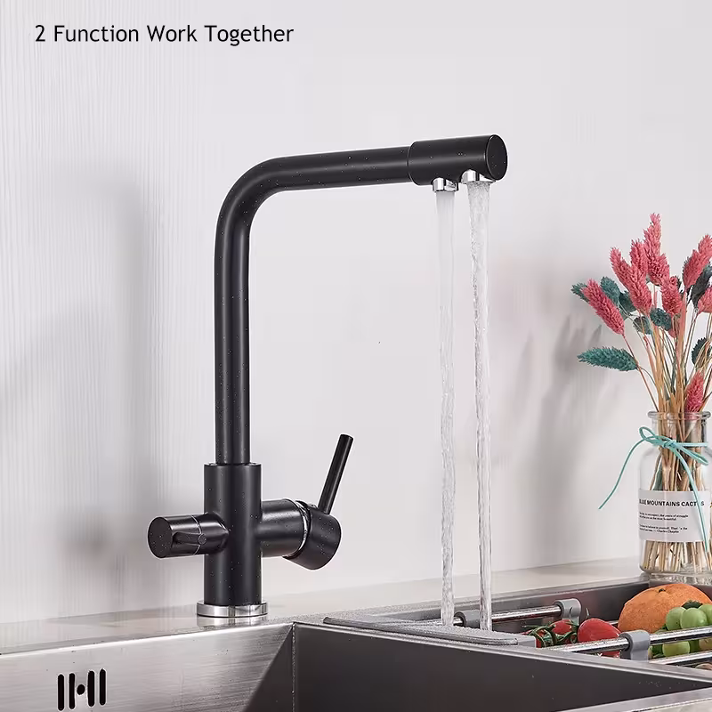 virtuvės maišytuvas su filtru