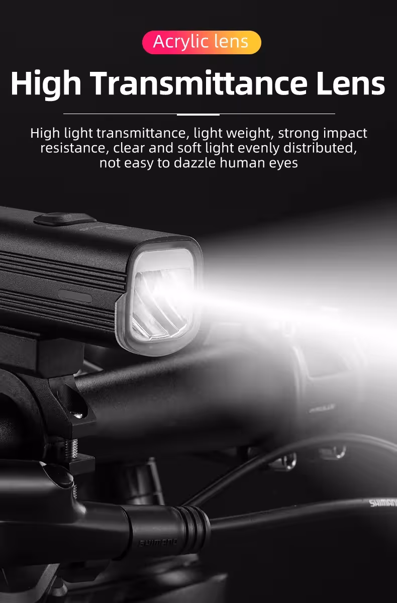 bicicletta lampada anteriore LED