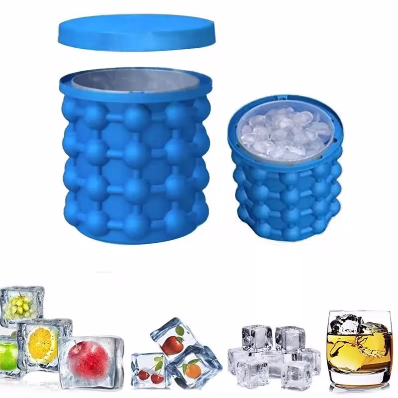 silicone ledų kubelio gamybos aparatas