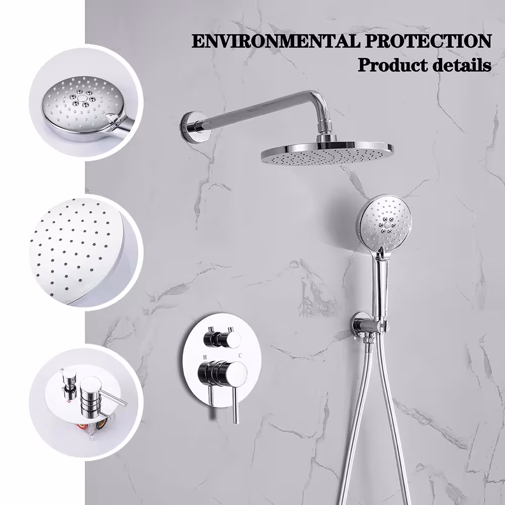 concealed shower system