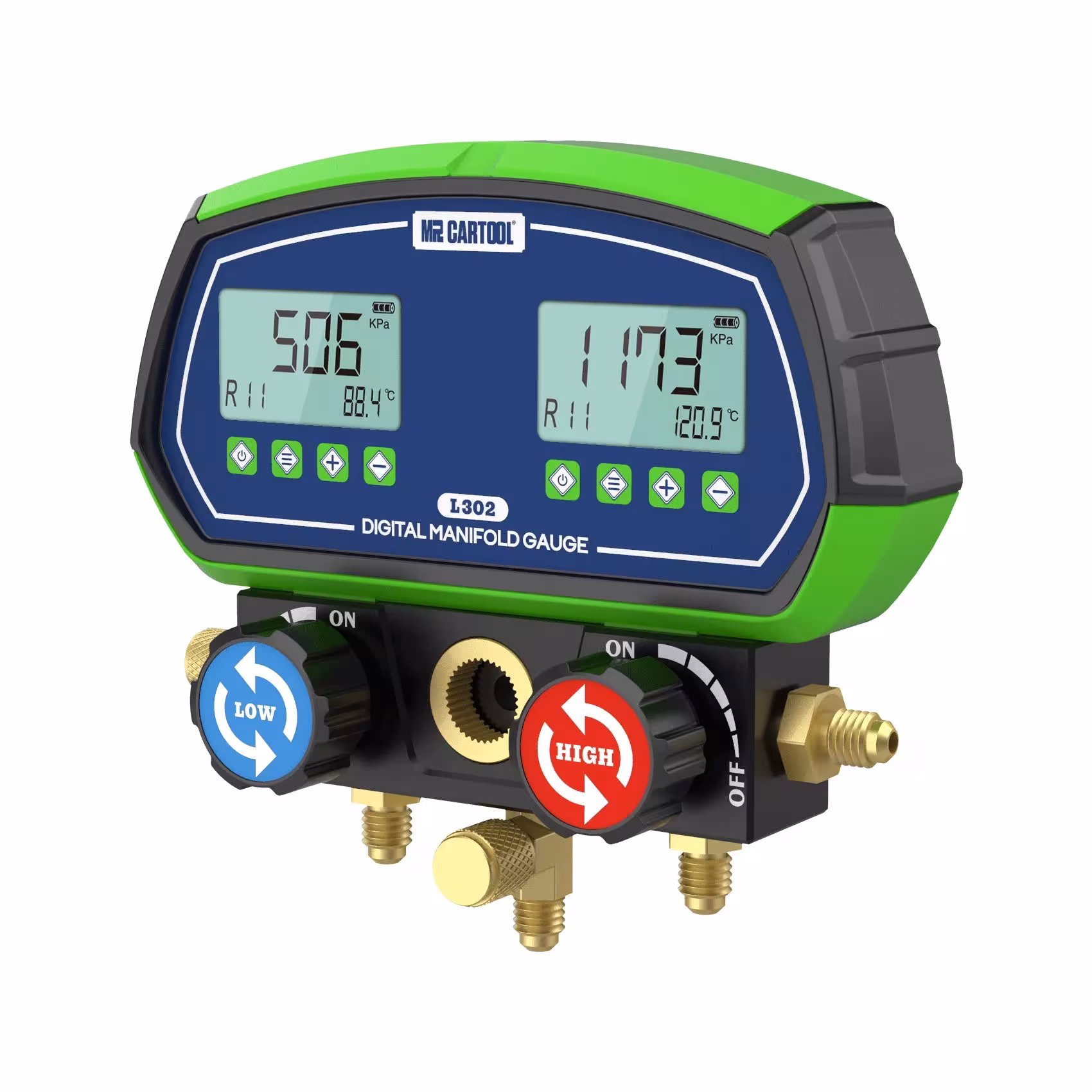HVAC vakuuminis testuoklis