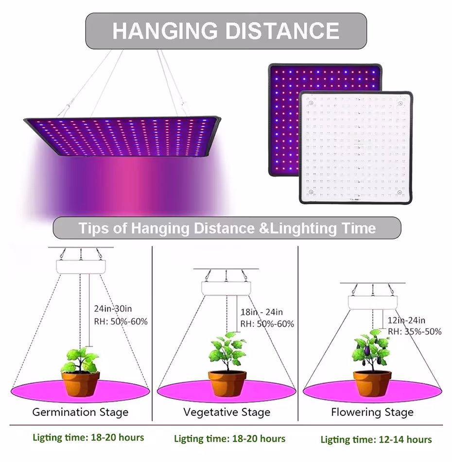 Lampe de croissance à LED 1000W