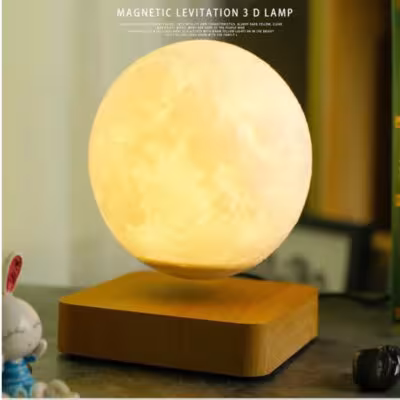 3D LED naktinis šviestuvas su reguliavimą