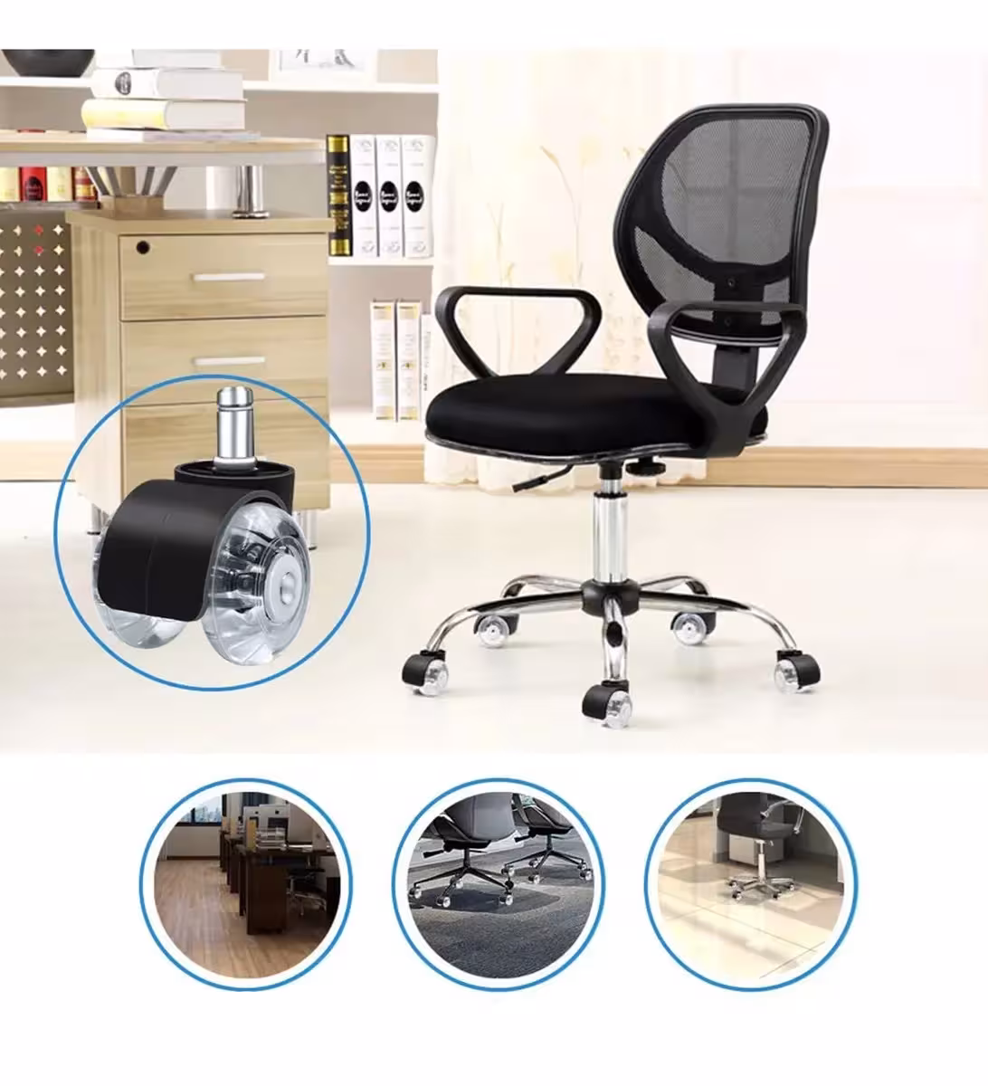 office chair casters