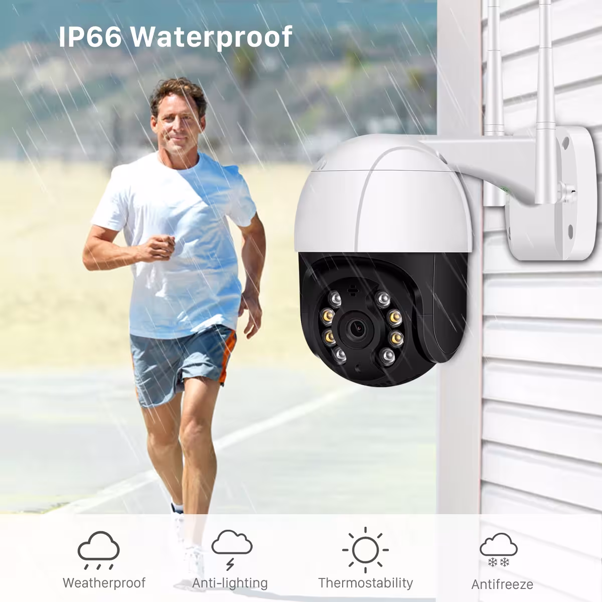 Telecamera IP WiFi PTZ