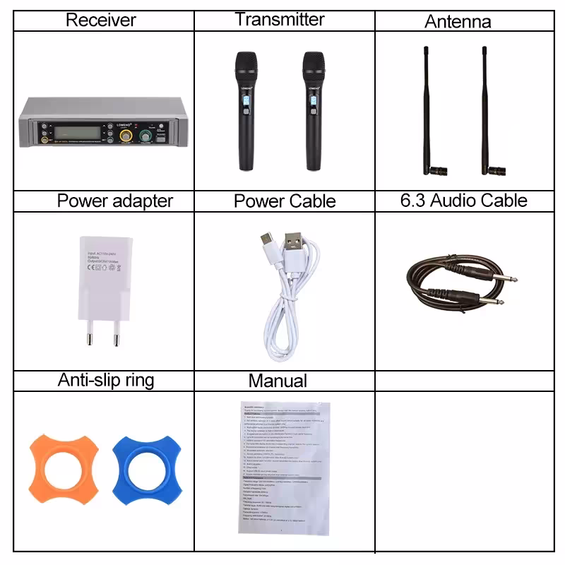 système de microphone sans fil