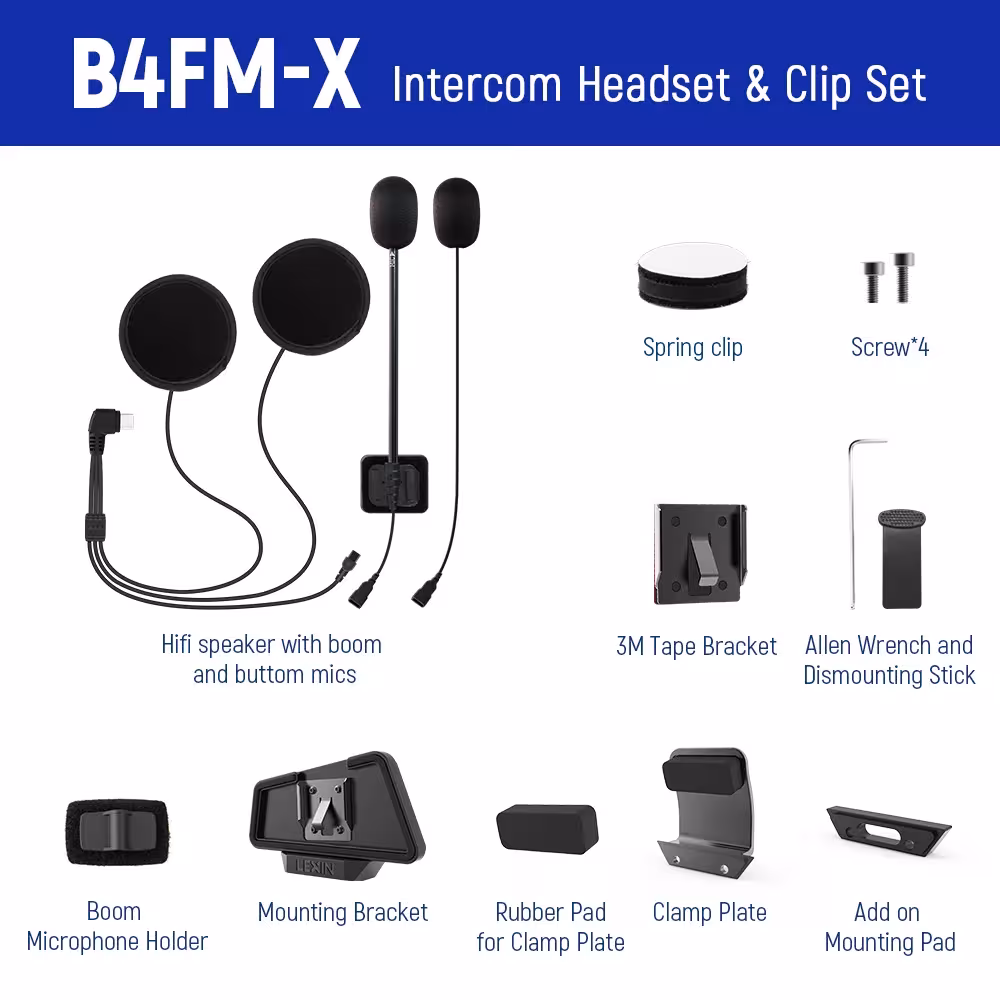 auriculares intercomunicadores para casco de moto