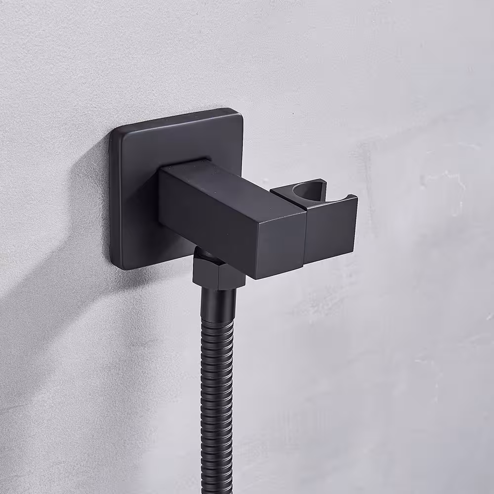 black shower system