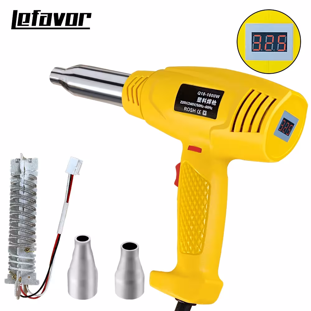 1000W Plastic Welding Heat Gun for Garage Car Repair