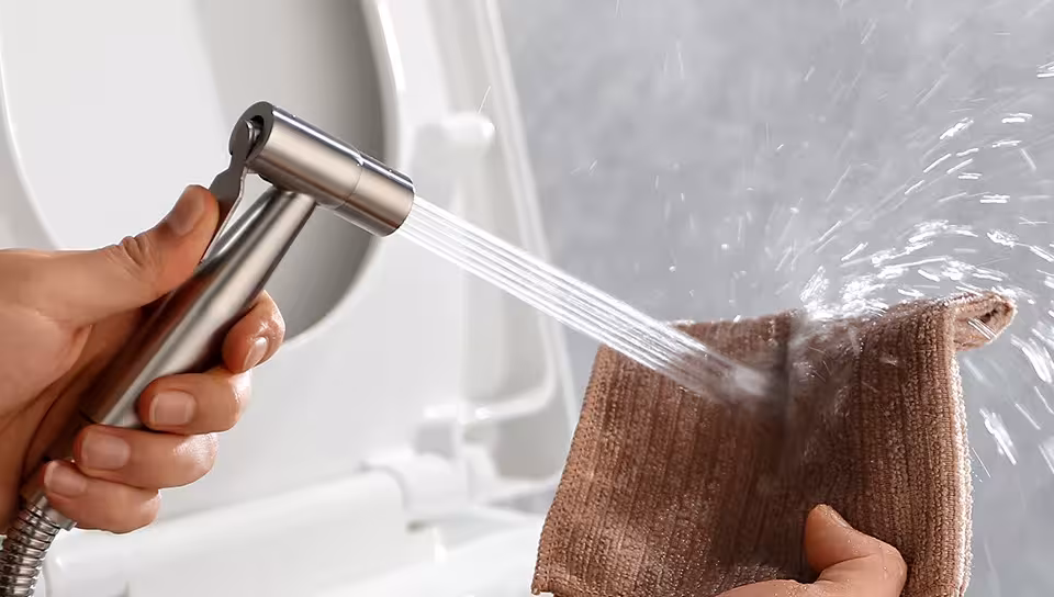 rociador bidet de acero inoxidable