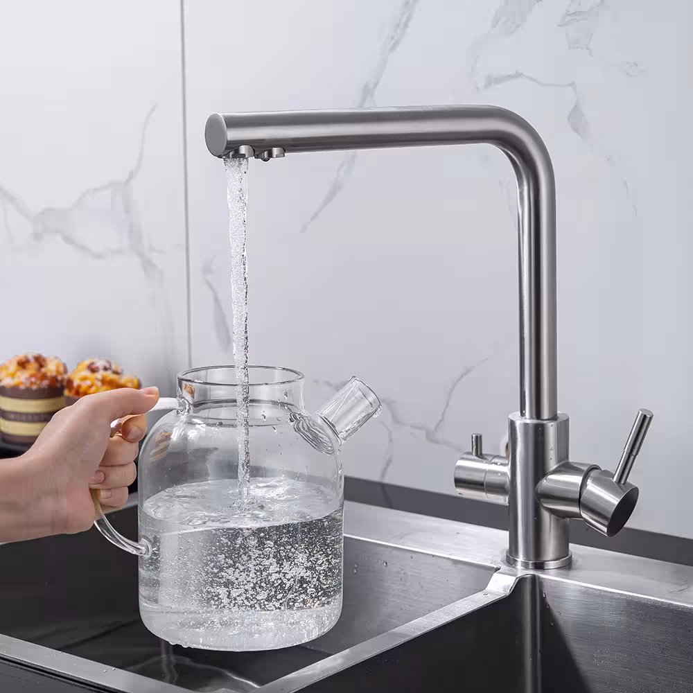 kitchen water filtration faucet