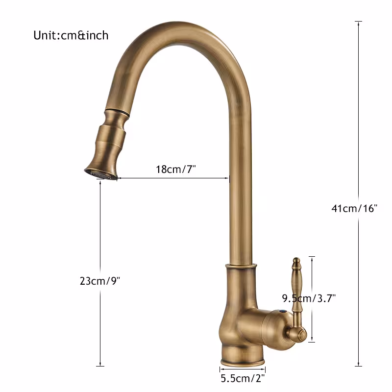 kitchen tap retractable