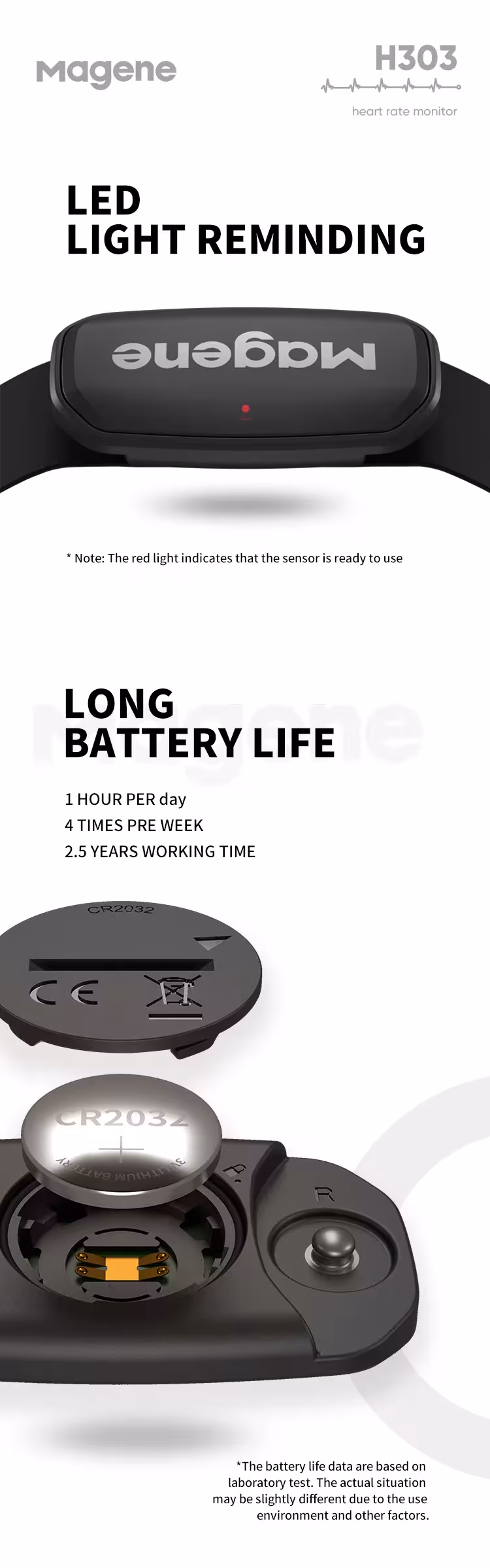 heart rate sensor for sports