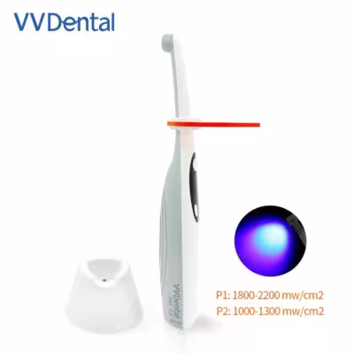 VVDental Wireless LED Curing Lamp 2200mW/c㎡ Dantų Šviesos Polimerizavimo Lempa