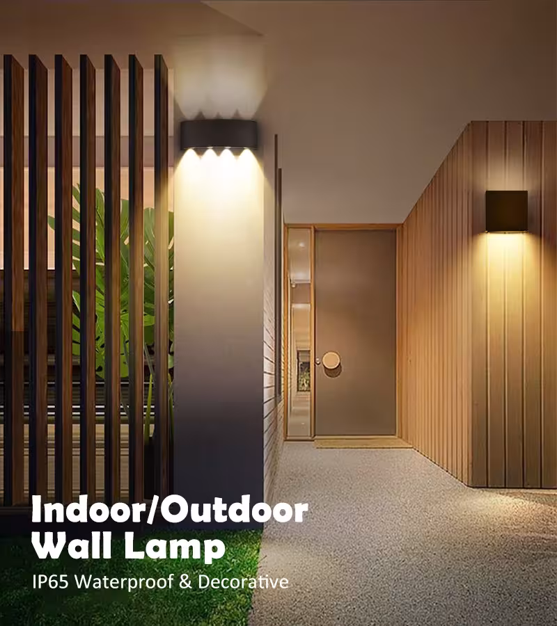 lámpara de pared LED IP65