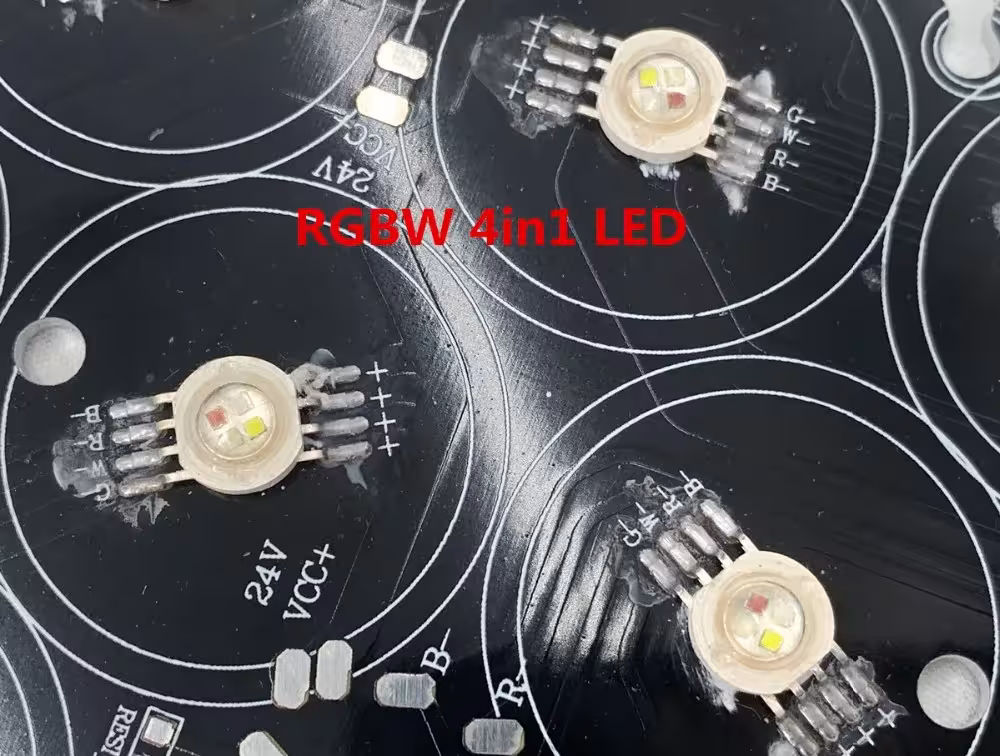 belaidinis LED scenos apšvietimas