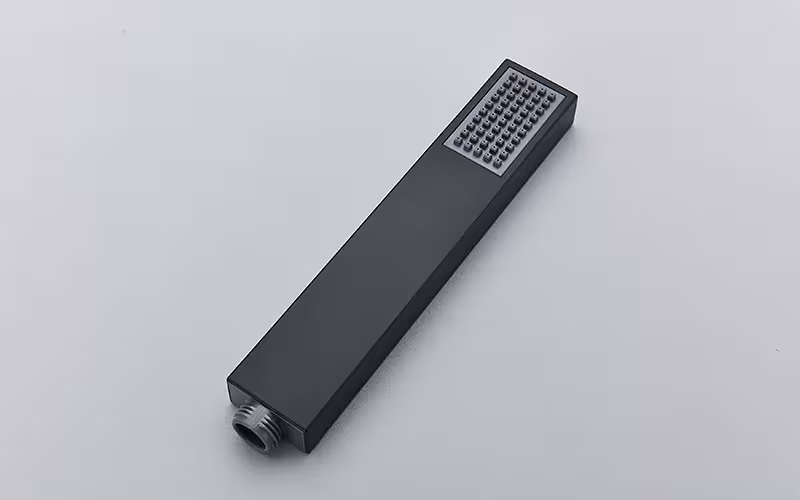 black shower system