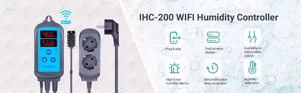 Régulateur d'humidité Wifi