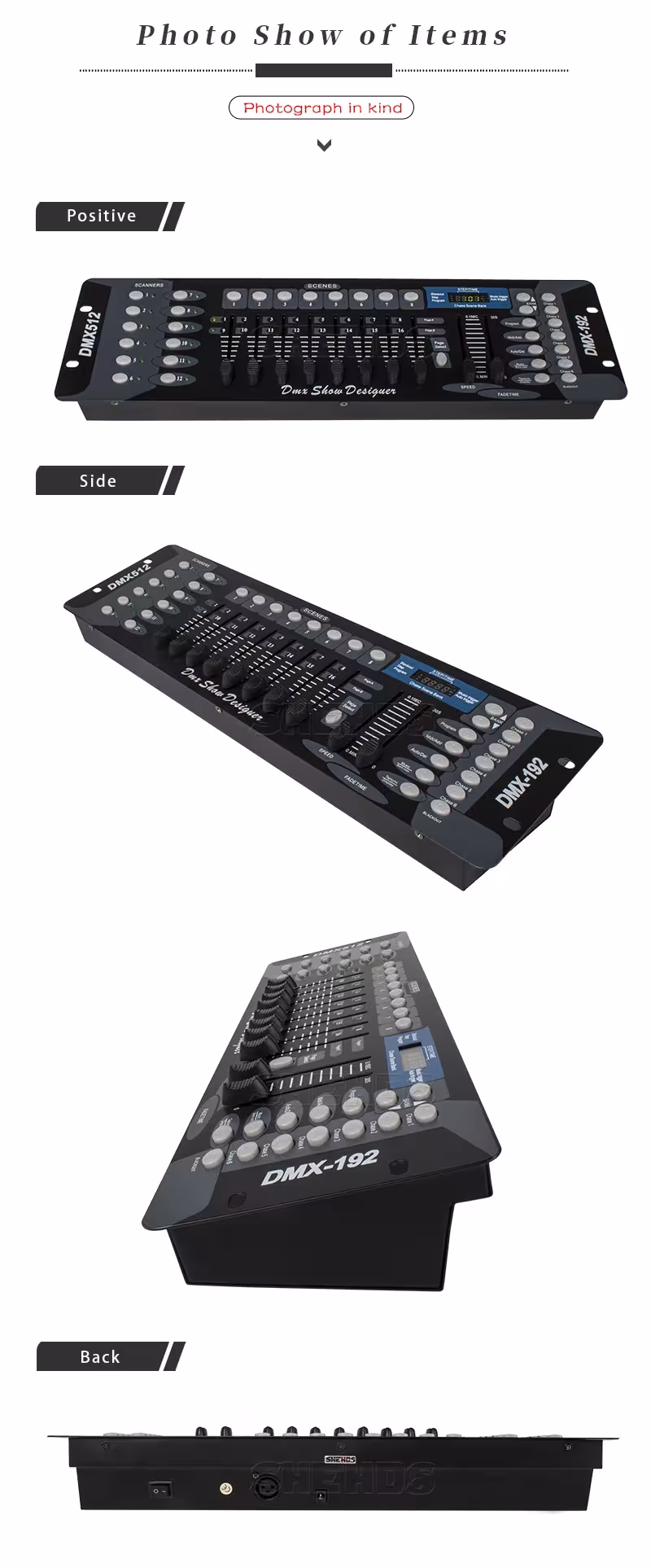 Controlador DMX 192